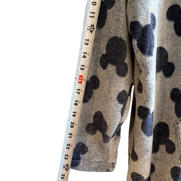 Mickey Mouse‎ Fleece Blue Lounger  Hoodie Gown Sleepwear Pajama Size XL #C - Picture 5 of 9